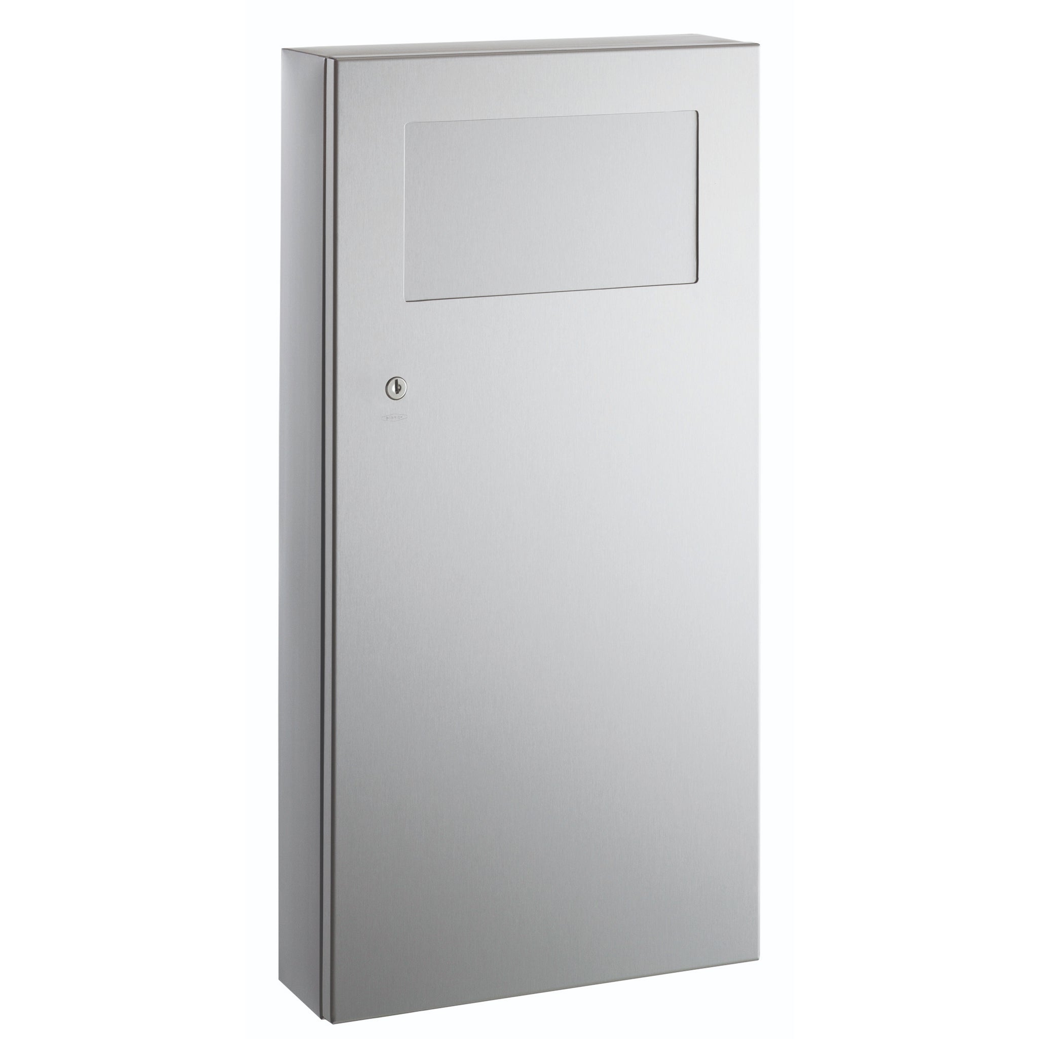 Bobrick 35639 - Surface-Mounted Waste Receptacle with Disposal Door in ...