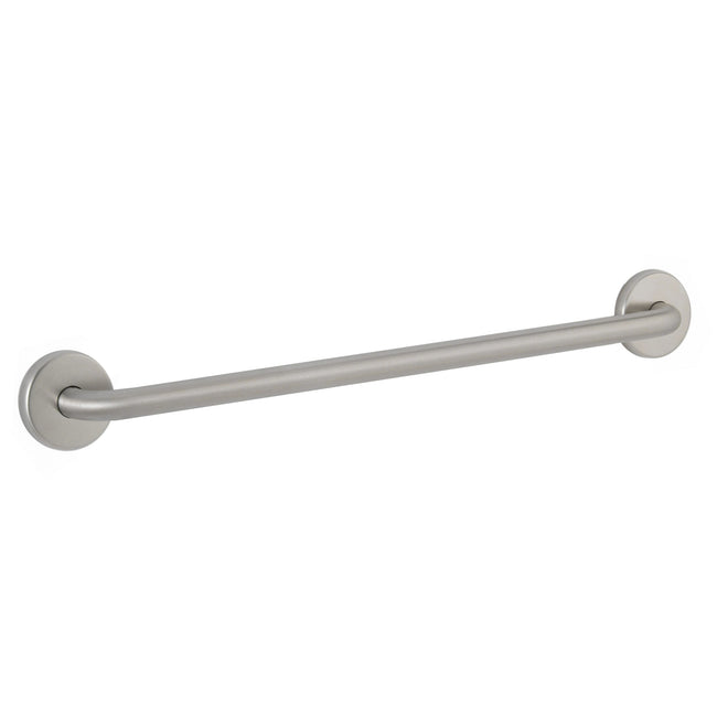 Bobrick 530x24 - 1" Diameter x 24" Length Extra-Heavy-Duty Surface-Mounted Towel Bar in Satin Stainl