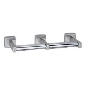 Bobrick 686 - Surface-Mounted Double Roll Toilet Tissue Dispenser in Polished Stainless Steel
