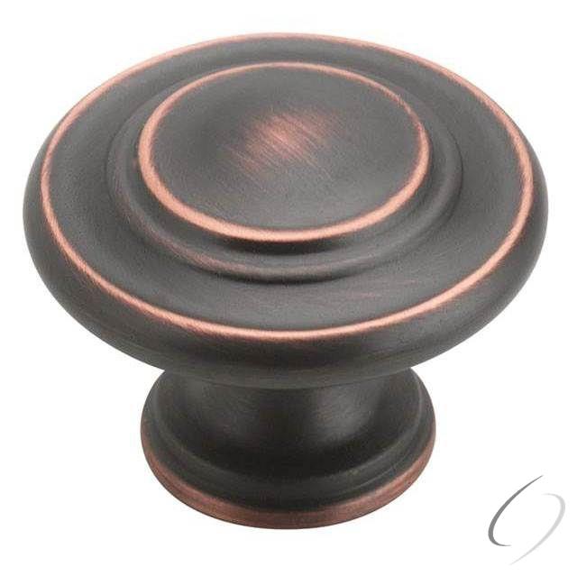 Amerock BP1586ORB 1-5/16" (33 mm) Diameter Inspirations Cabinet Knob Oil Rubbed Bronze Finish