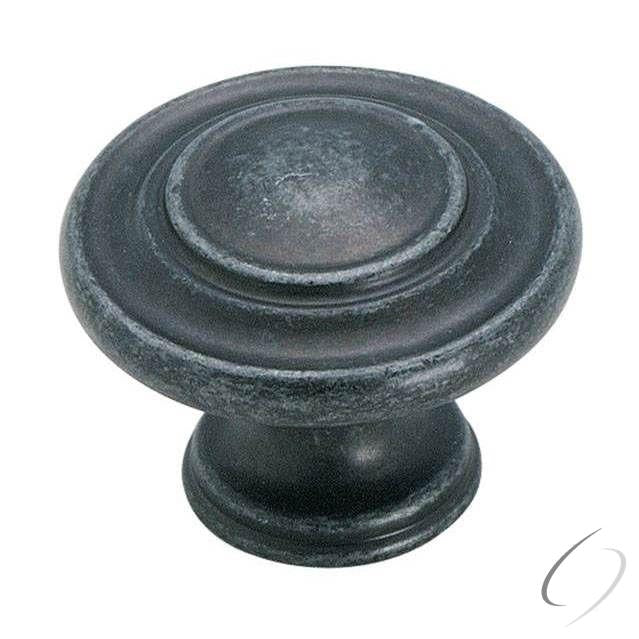 Amerock BP1586WID 1-5/16" (33 mm) Diameter Inspirations Cabinet Knob Wrought Iron Dark Finish