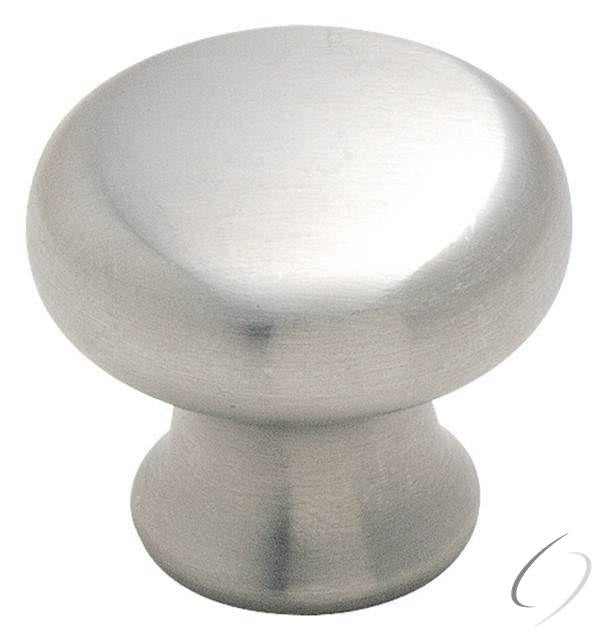 Amerock BP19008SS 1-1/4" (32 mm) Essential'Z Stainless Steel Cabinet Knob Stainless Steel Finish