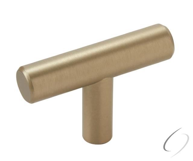 Amerock BP19009BBZ 1-15/16" (49 mm) Cabinet T-Knob Golden Champagne Finish