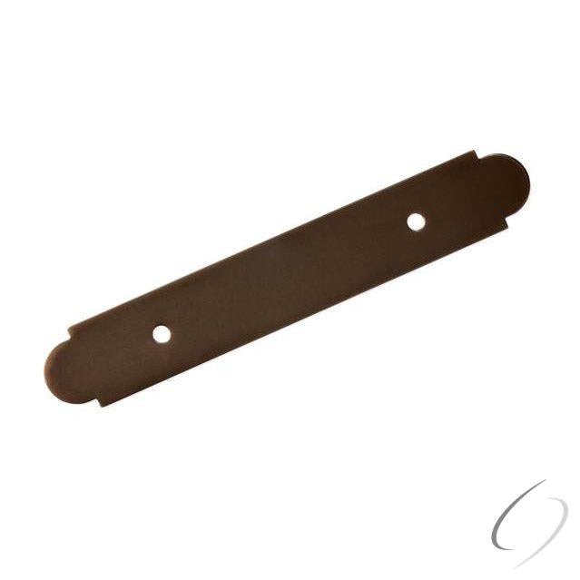 BP19208CBZ 3" (76 mm) Cabinet Backplate Caramel Bronze Finish