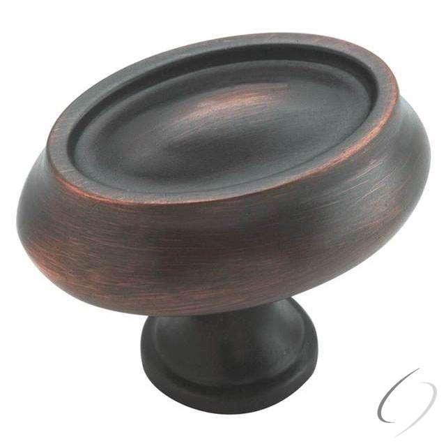 Amerock BP26127ORB 1-1/2" (38 mm) Manor Cabinet Knob Oil Rubbed Bronze Finish