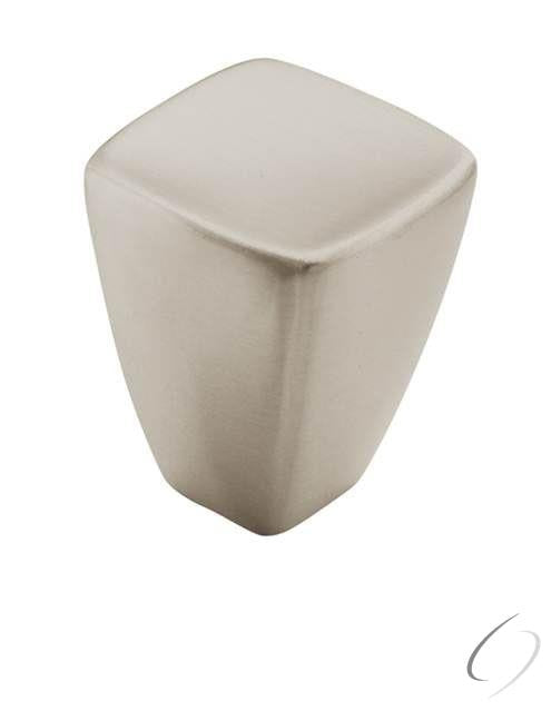 Amerock BP27018G10 7/8" (22 mm) Creased Bow Cabinet Knob Satin Nickel Finish