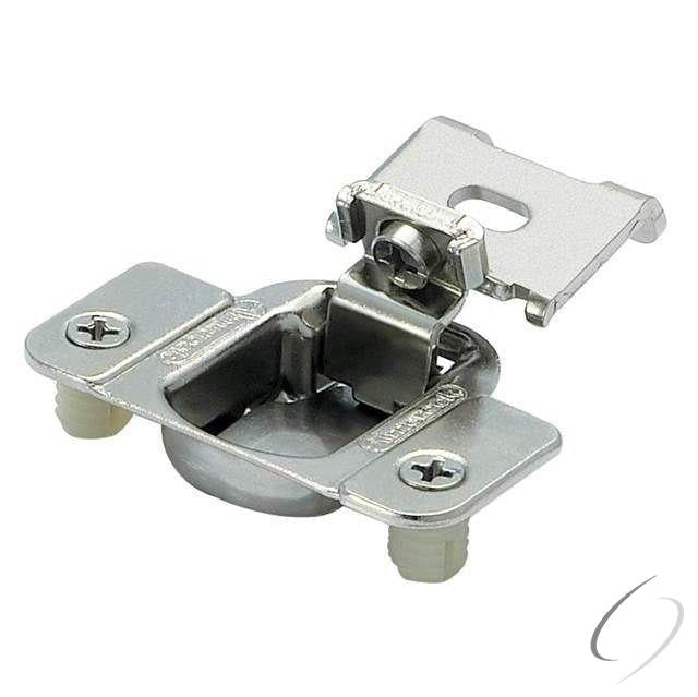 Amerock BP2811J2314 1/2" (13 mm) Overlay Matrix Concealed Cabinet Hinge 2 Pack Nickel Finish