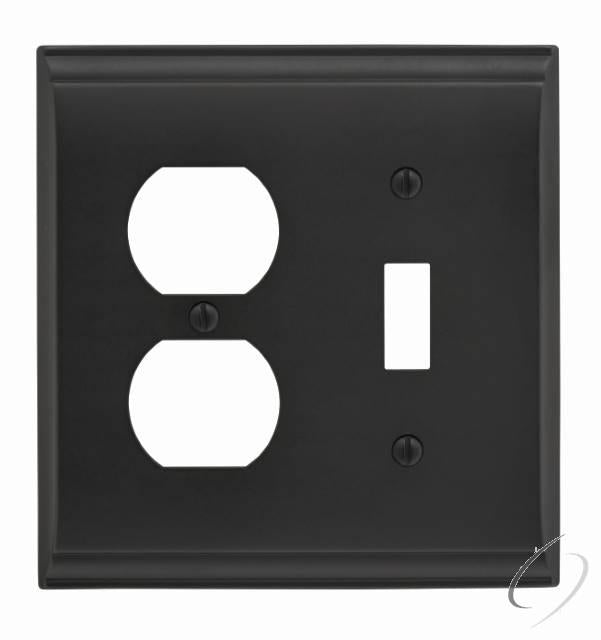 BP36510BBR 7-3/10" x 4-3/4" Candler Outlet and Toggle Wall Plate Black Bronze Finish