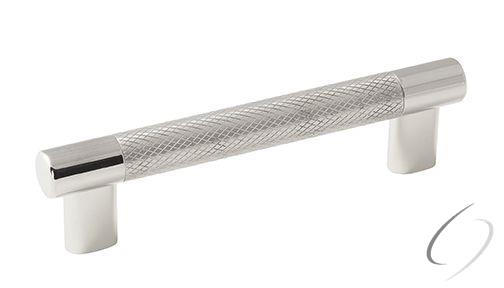 Amerock BP36558PNSS 5-1/16" (128 mm) Center to Center Esquire Cabinet Pull Bright Nickel by Stainles