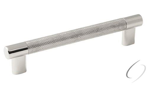 Amerock BP36559PNSS 6-5/16" (160 mm) Center to Center Esquire Cabinet Pull Bright Nickel by Stainles