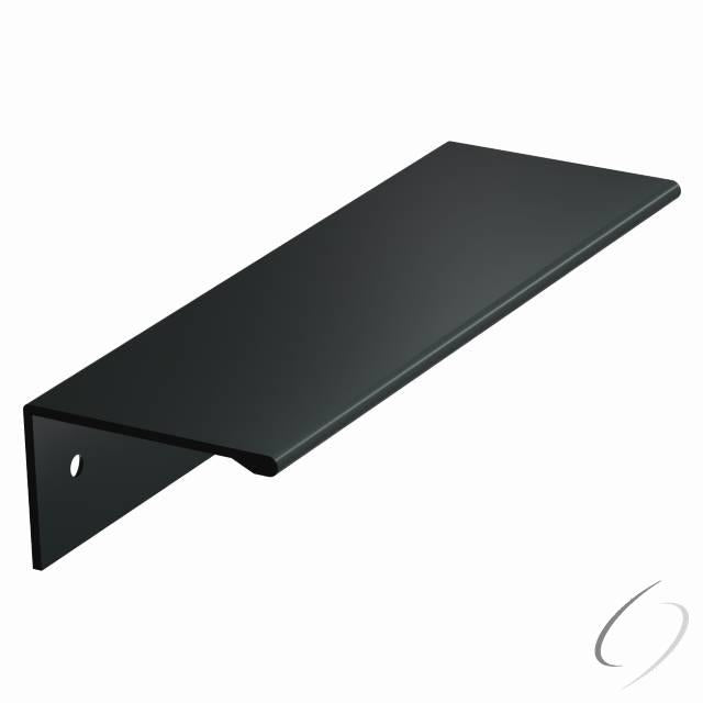 Amerock BP36574FB Edge Cabinet Pull with 3-3/4" Center to Center Matte Black Finish