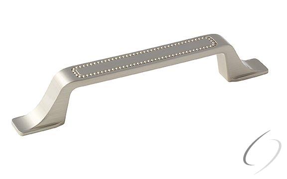 Amerock BP36585G10 5-1/16" (128 mm) Center to Center Carolyne Beaded Cabinet Pull Satin Nickel Finis