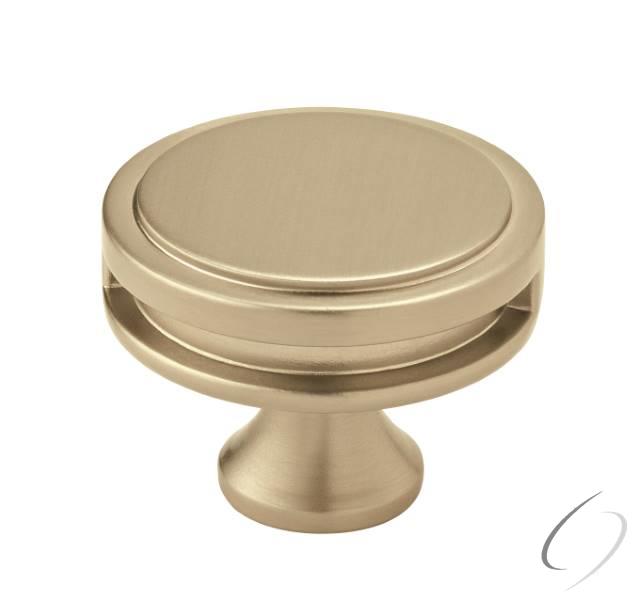 Amerock BP36604BBZ 1-3/4" (44 mm) Oberon Cabinet Knob Golden Champagne Finish