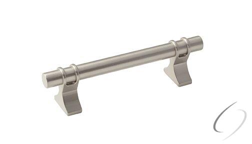 Amerock BP36605G10 3-3/4" (96 mm) Center to Center Davenport Cabinet Pull Satin Nickel Finish