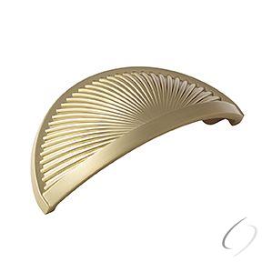 Amerock BP36615BBZ 3" (76 mm) Center to Center Sea Grass Cabinet Cup Pull Golden Champagne Finish