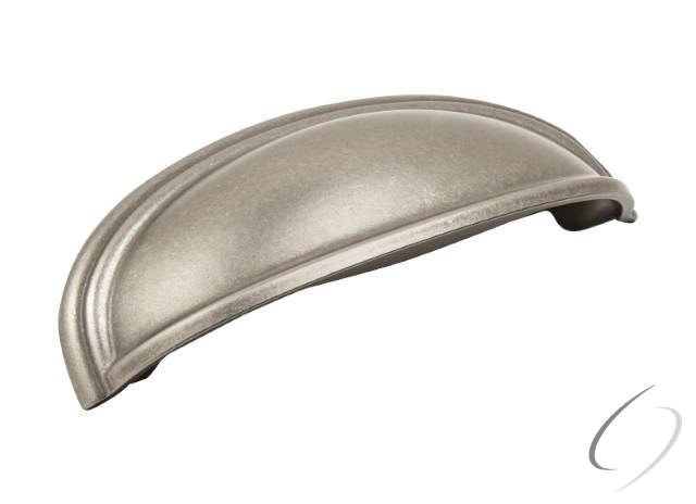 Amerock BP36640WN 3" (76 mm) and 4" (102 mm) Center to Center Ashby Cup Pull Weathered Nickel Finish