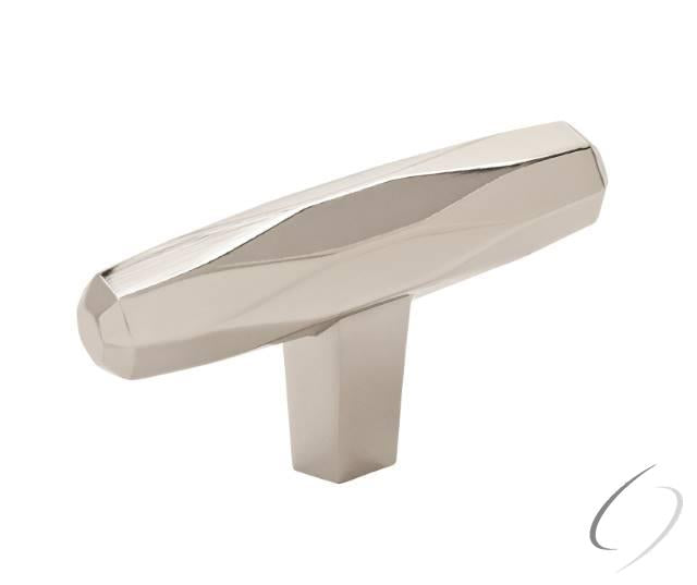 Amerock BP36642PN 2-1/2" (64 mm) St. Vincent Cabinet Knob Bright Nickel Finish