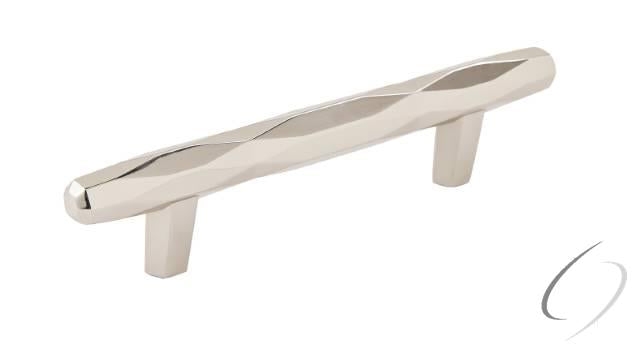 Amerock BP36643PN 3-3/4" (96 mm) Center to Center St. Vincent Cabinet Pull Bright Nickel Finish