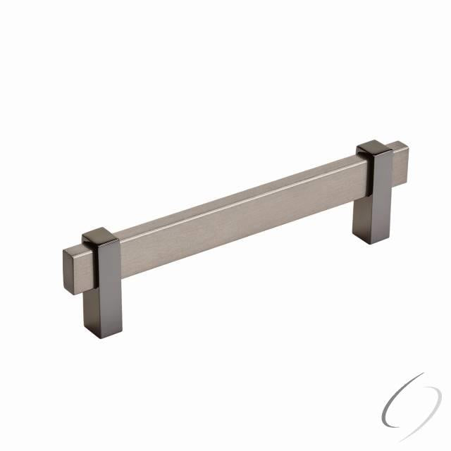 Amerock BP36724BBNBN Mulino Cabinet Pull with 5-1/16" Center to Center Black Satin Nickel by Black N