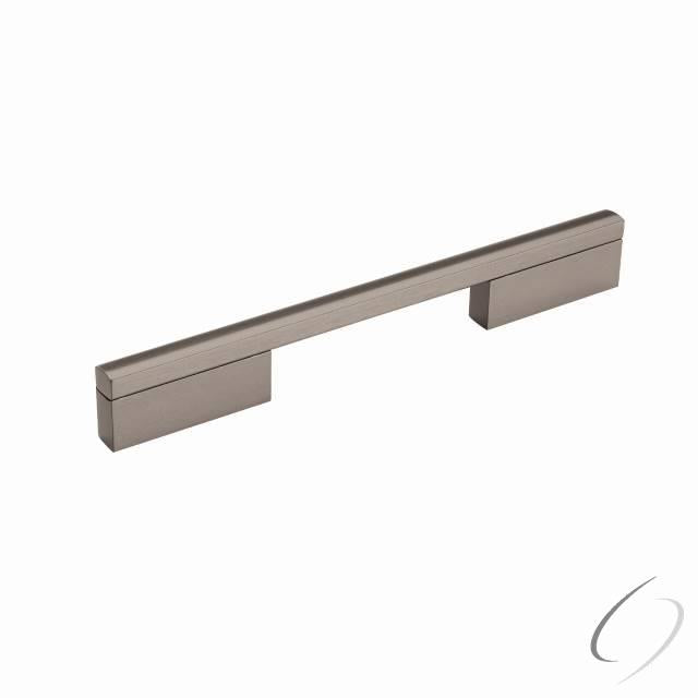 Amerock BP36735BBN Separa Cabinet Pull with 6-5/16" Center to Center Black Satin Nickel Finish