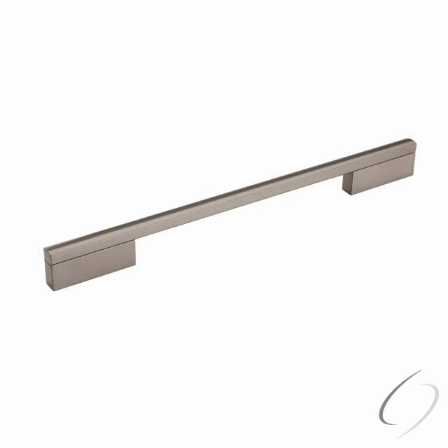 Amerock BP36737BBN Separa Cabinet Pull with 10-1/16" Center to Center Black Satin Nickel Finish