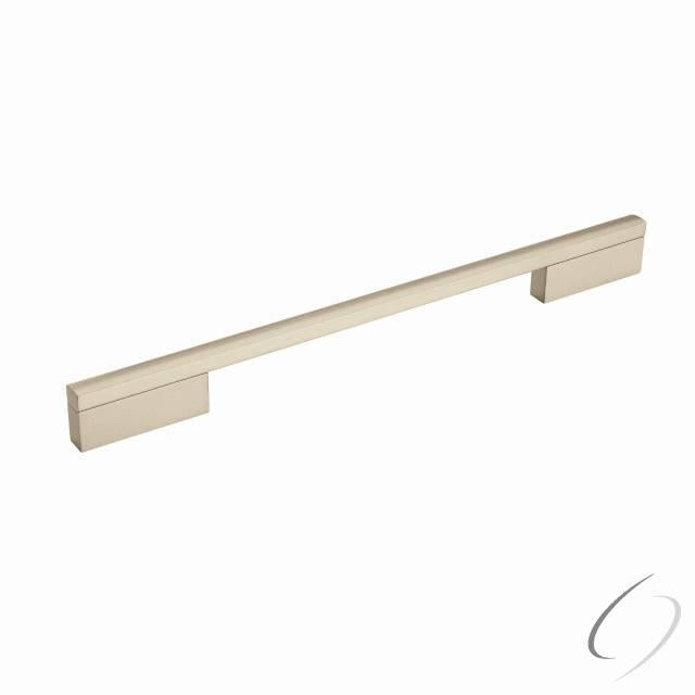 Amerock BP36737SC Separa Cabinet Pull with 10-1/16" Center to Center Silver Champagne Finish