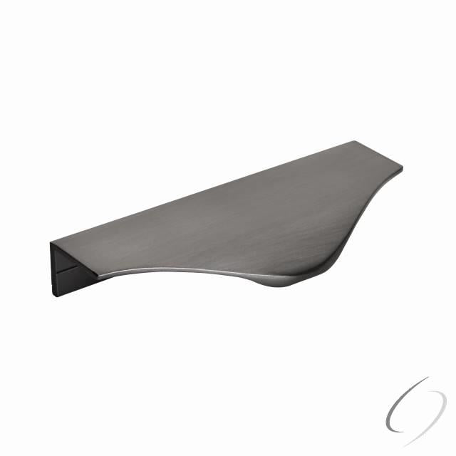 Amerock BP36743BCR Aloft Edge Cabinet Pull with 4-3/16" Center to Center Black Chrome Finish