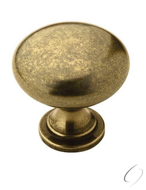Amerock BP53005BB-25PACK Pack of 25 1-1/4" (32 mm) Diameter Allison Value Cabinet Knob Burnished Bra
