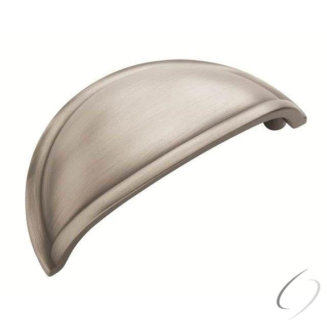 Amerock BP53010AS 3" (76 mm) Center to Center Allison Cabinet Cup Pull Antique Silver Finish