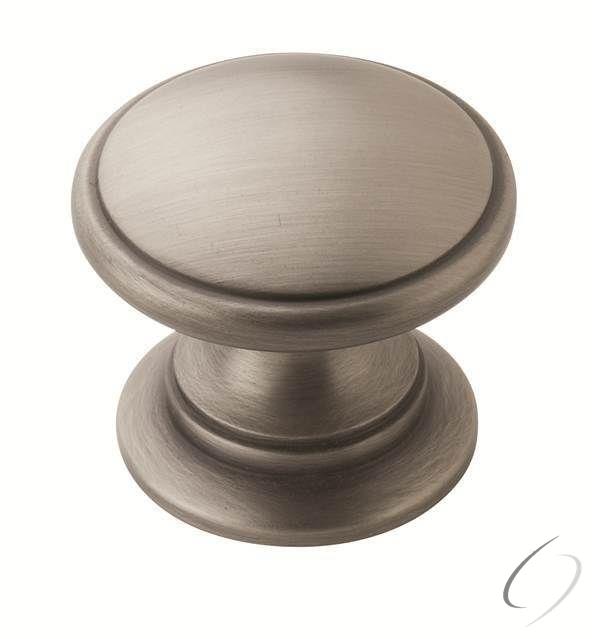 Amerock BP53012AS 1-1/4" (32 mm) Diameter Allison Value Cabinet Knob Antique Silver Finish