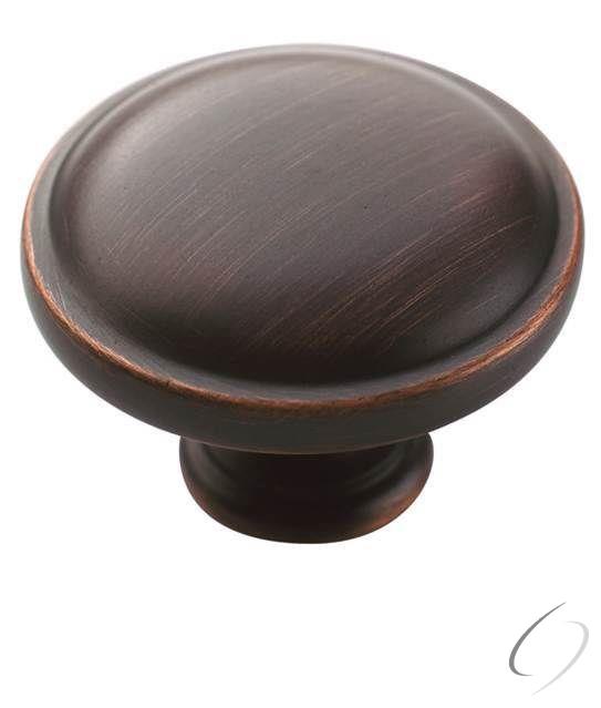 Amerock BP53015ORB 1-1/4" (32 mm) Diameter Allison Value Cabinet Knob Oil Rubbed Bronze Finish