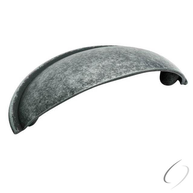 Amerock BP53019WI 2-1/2" (64 mm) Center to Center Allison Cabinet Cup Pull Wrought Iron Finish