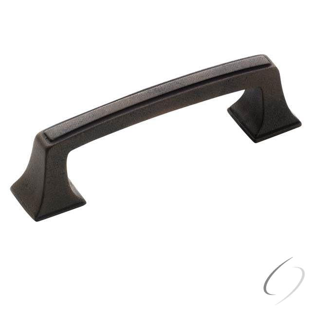 Amerock BP53030ART 3" (76 mm) Center to Center Mulholland Cabinet Pull Antique Rust Finish