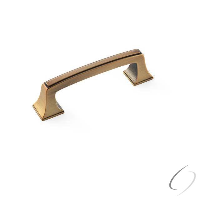 Amerock BP53030GB 3" (76 mm) Center to Center Mulholland Cabinet Pull Gilded Bronze Finish