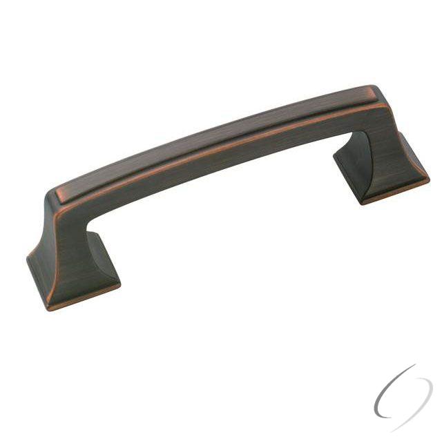 Amerock BP53030ORB 3" (76 mm) Center to Center Mulholland Cabinet Pull Oil Rubbed Bronze Finish
