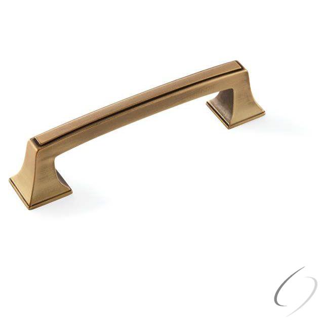 Amerock BP53031GB 3-3/4" (96 mm) Center to Center Mulholland Cabinet Pull Gilded Bronze Finish