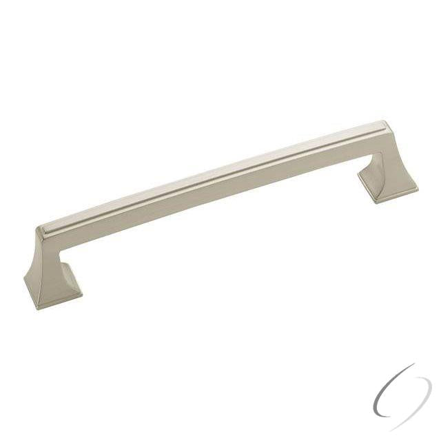 Amerock BP53530G10 6-5/16" (160 mm) Center to Center Mulholland Cabinet Pull Satin Nickel Finish
