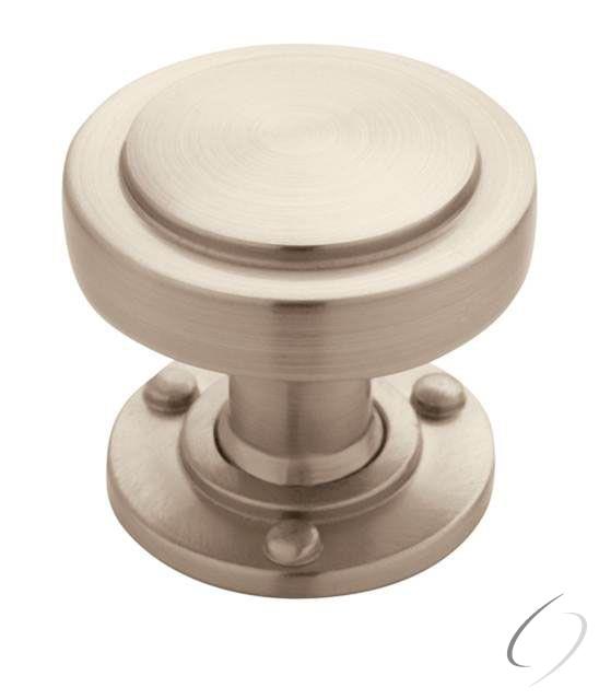 Amerock BP53710G10-25PACK Pack of 25 1-1/4" (32 mm) Diameter Rochdale Cabinet Knob Satin Nickel Fini