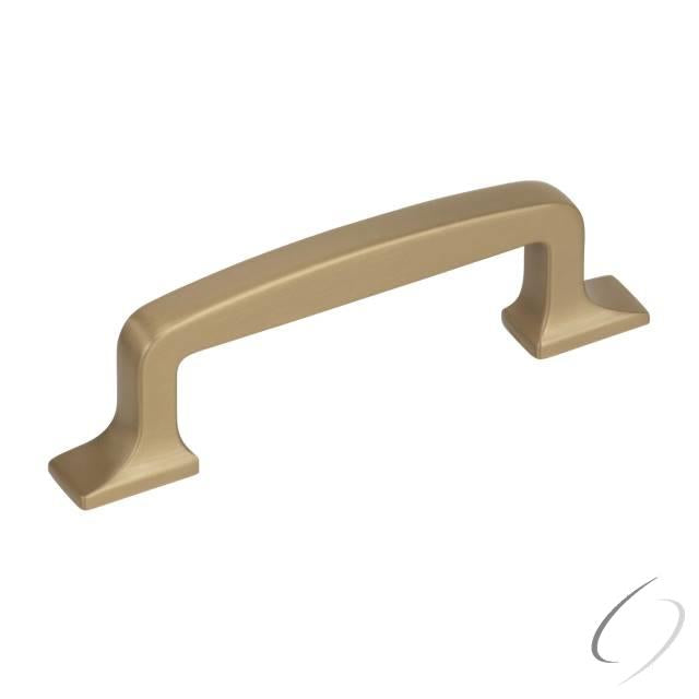 Amerock BP53719BBZ 3" (76 mm) Center to Center Westerly Cabinet Pull Golden Champagne Finish