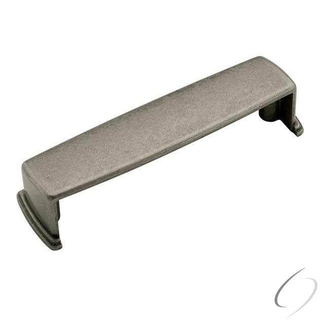 Amerock BP53801WN 3-3/4" (96 mm) Center to Center Kane Cup Pull Weathered Nickel Finish