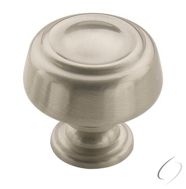 Amerock BP538072G10 1-5/8" (41 mm) Diameter Kane Oversized Cabinet Knob Satin Nickel Finish