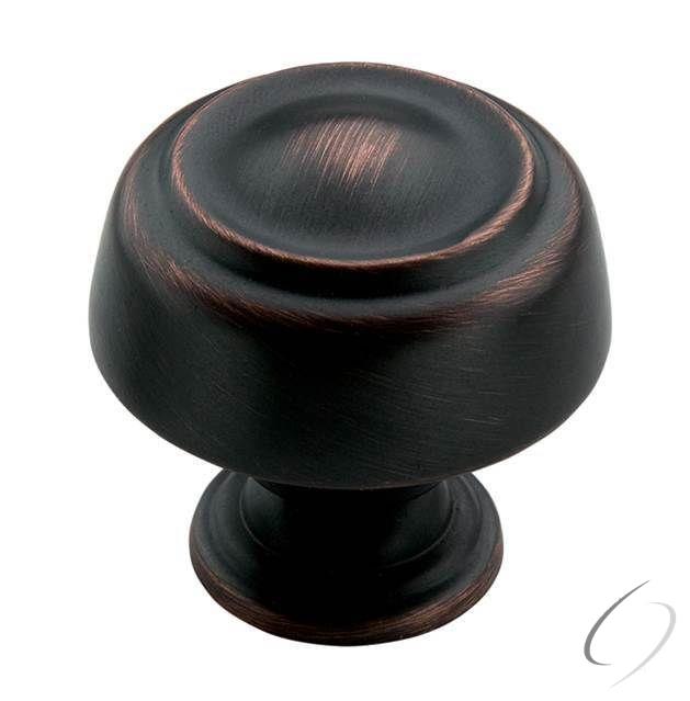 Amerock BP538072ORB 1-5/8" (41 mm) Diameter Kane Oversized Cabinet Knob Oil Rubbed Bronze Finish