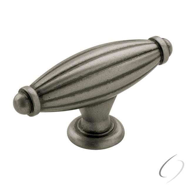 Amerock BP552212WN 3" (76 mm) Blythe Cabinet Knob Weathered Nickel Finish