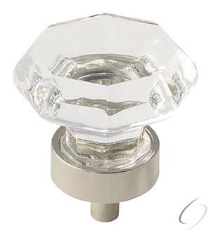 Amerock BP55268CPN 1-5/16" (33 mm) Diameter Traditional Classics Cabinet Knob Glass / Bright Nickel