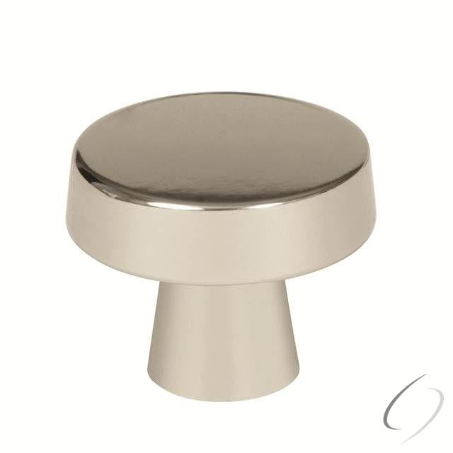 Amerock BP55272PN 1-3/4" (44 mm) Diameter Blackrock Cabinet Knob Bright Nickel Finish