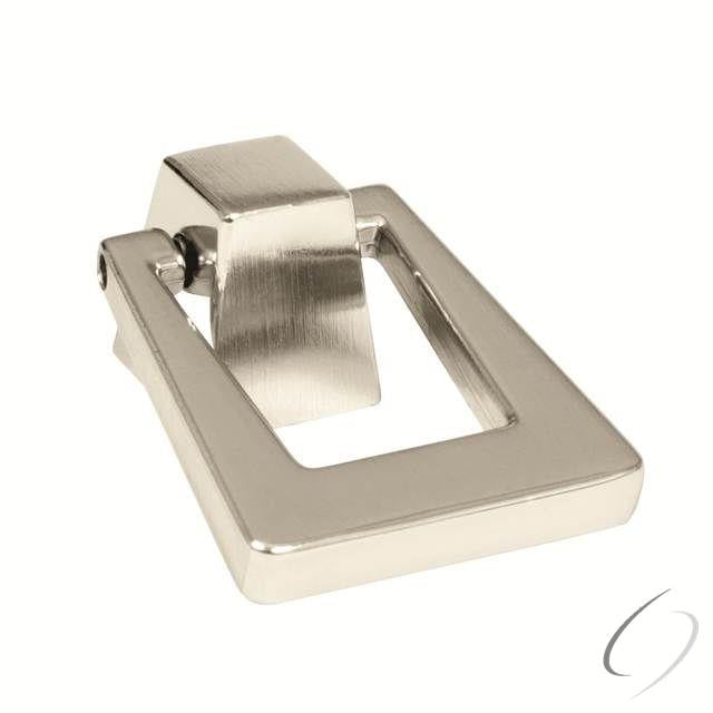 Amerock BP55274PN 1-13/16" (46 mm) Blackrock Cabinet Pendant Bright Nickel Finish