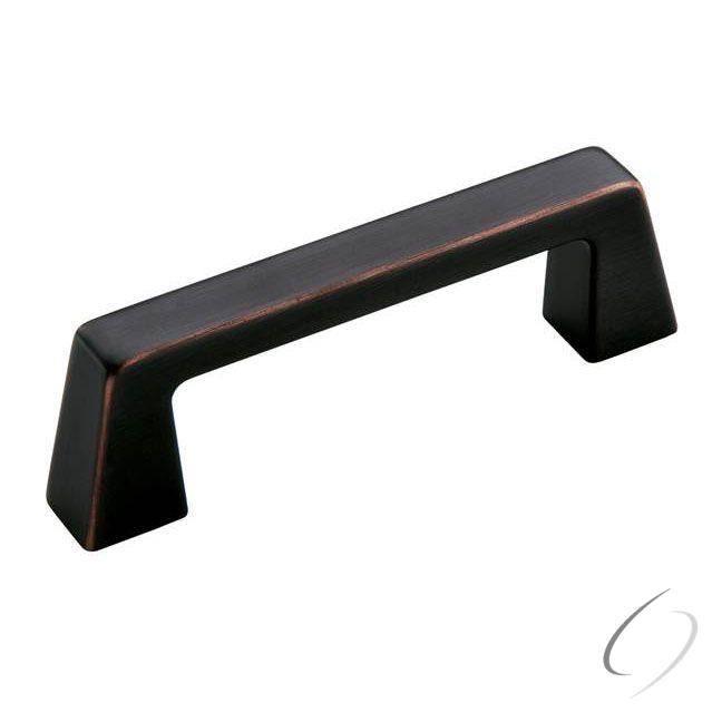 Amerock BP55275ORB 3" (76 mm) Center to Center Blackrock Cabinet Pull Oil Rubbed Bronze Finish