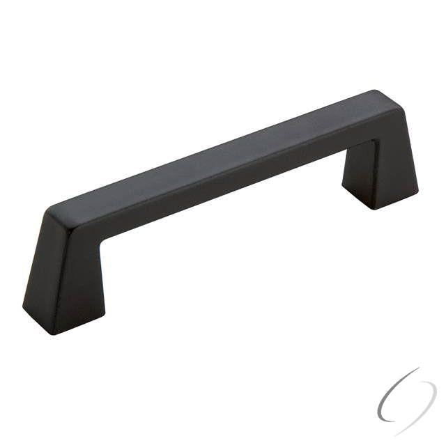 Amerock BP55276BBR-50PACK Pack of 50 3-3/4" (96 mm) Center to Center Blackrock Cabinet Pull Black Br