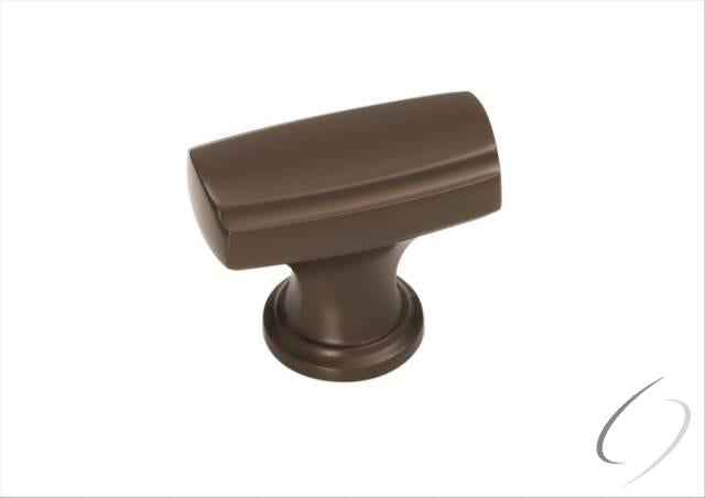 Amerock BP55311CBZ 1-3/8" (35 mm) Highland Ridge Rectangular Cabinet Knob Caramel Bronze Finish