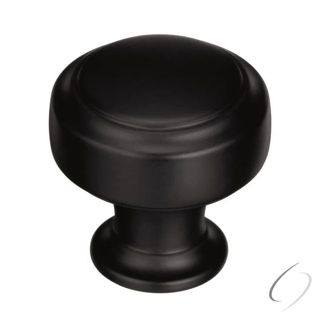 Amerock BP55312BBR 1-3/16" (30 mm) Highland Ridge Rectangular Cabinet Knob Black Bronze Finish